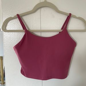 Pink Sports Bra